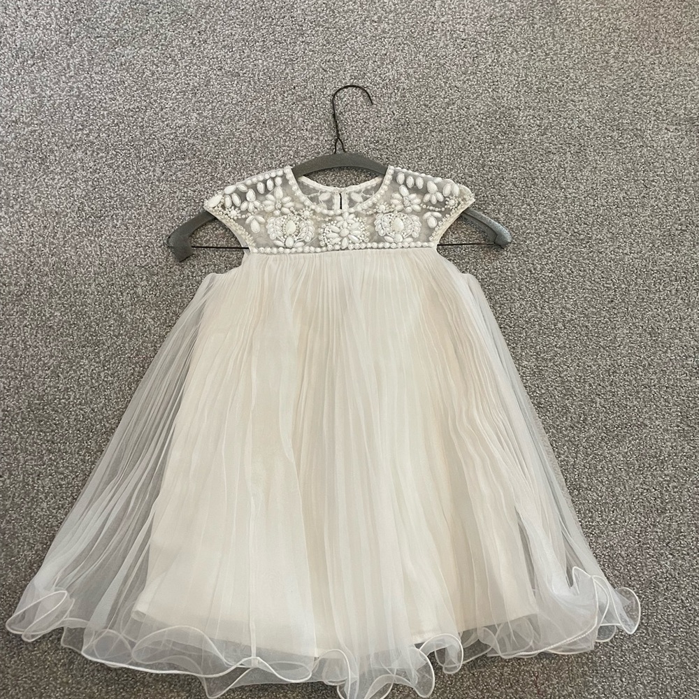 White marchesa dress // size kids S